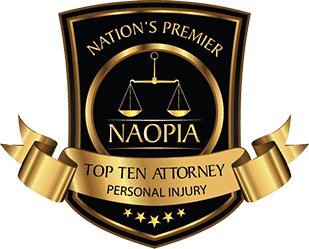 NAOPIA badge that identifies those attorneys that have earned the National Academy's most prestigious honor
