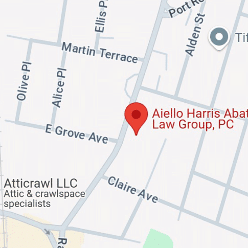 Aiello, Harris, Abate Law Group PC Woodbridge, NJ Map